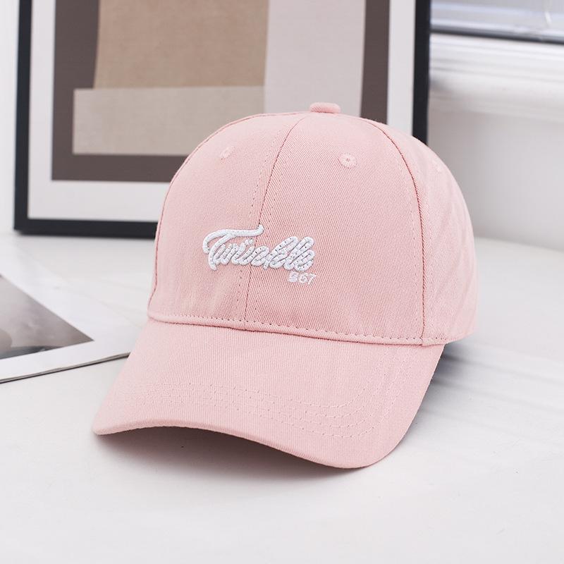 Embroidery Letter Baseball Cap Women'S Spring Summer Versatile Cap Men'S Casual Versatile Outdoor Hat