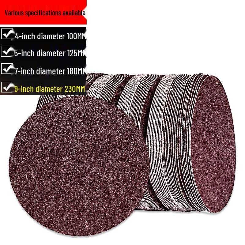 Flocked Hook & Loop Sanding Discs for Woodworking