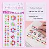 Educational Shiny Princess Gem Stickers for Girls - Crystal Diamonds Cartoon Dress-up Rewards