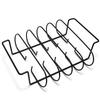Non-Stick BBQ Grill Basket & Rib Rack for Outdoor Grilling
