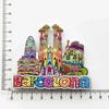 Spanien Kühlschrankmagnete Touristensouvenir Cordoba Barcelona Mallorca Sevilla Kantabrien Reisegeschenke Magnetische Kühlschrankaufkleber