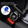 Car Interior Seat belt Clip Metal Extenders Car Accessories For Citroen C5X e-C4 X C4 C3 C5 Berlingo C-Elysee C-Crosser C1 C6 C2