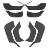 Carbon Fiber Car Door Anti Kick Film Glove Box Side Edge Protective Pad Car Stickers Cover For Tesla Model 3 Model
