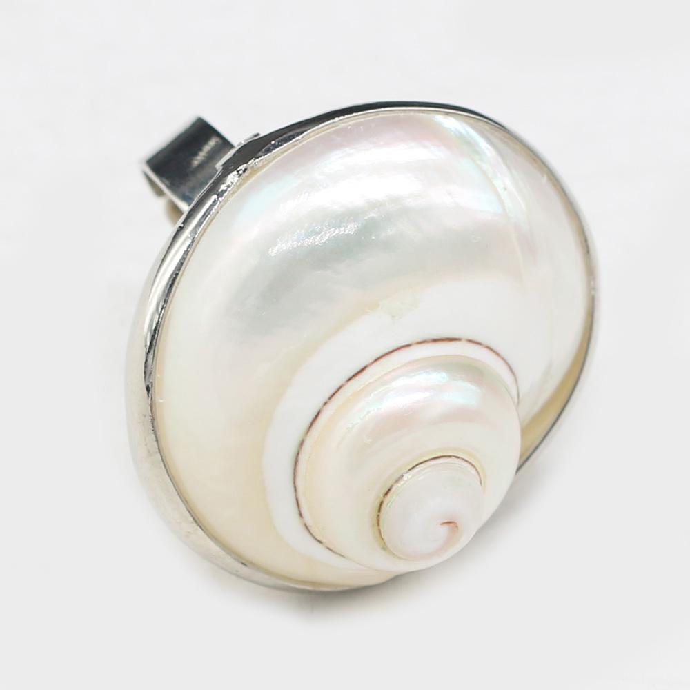 1Pc Elegant White Natural Shell Opening Ring, Bohemian Adjustable Rings for Men Women Birthday Party Romance Love Wedding Jewellery Christmas Gifts