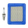 Air Filter Lawn Mower Parts Tune Up Kit 130mmx110mmx20mm