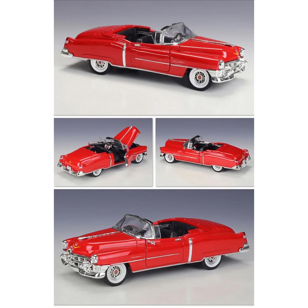 Welly 1/24 1953 Cadillac Eldorado Alloy Miniature Car Model Diecast Metal Scale Model Car Diecast Metal Static Collection Childr