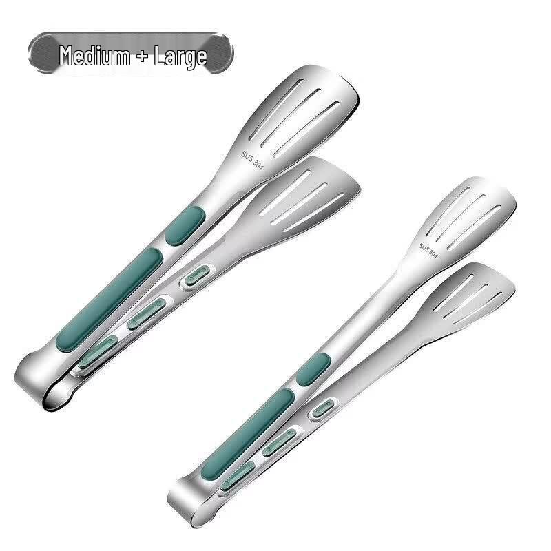 304 Stainless Steel Anti-Scald Kitchen Food Tong