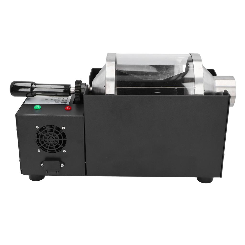 Coffee Bean Roaster Adjustable Temp Automatic Glass Coffee Bean Baker with Timer for Soybean Sesame