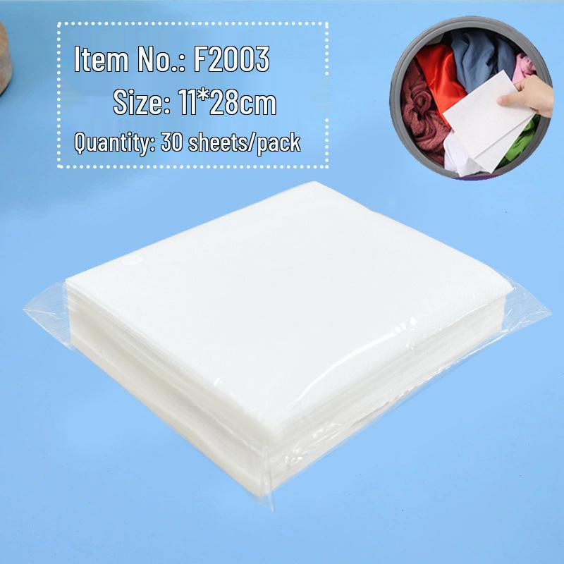 Color Absorbing Laundry Sheets: Prevent Color Bleeding & Staining In Mixed Loads