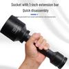 17-Piece 1-Inch Heavy-Duty Pneumatic Impact Socket Set with Extended Hexagonal Design