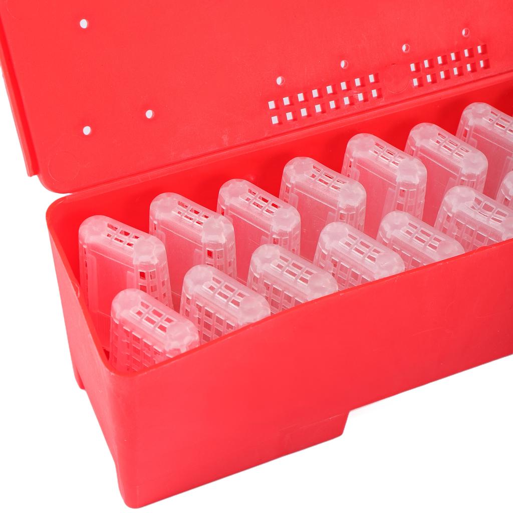 Queen Bee Transportation Cage Beekeeper Bee Rearing Incubator Bee Moving Isolator Bee Queen Protection Case Beekeeping Supplies