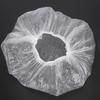 100Pcs Disposable Shower Cap Strip Waterproof Transparent Hair Cover for Hotel Beauty Salon for Small Head