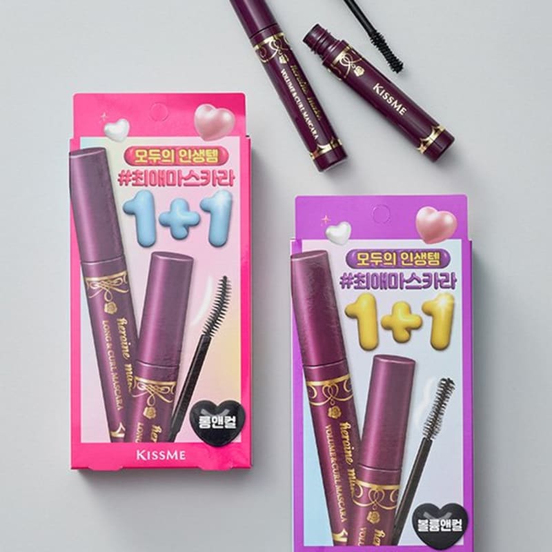 [Kiss Me] Heroine Make Mascara EX 2 Types 1+1 Plan (Choose 1)