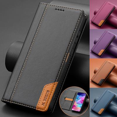 Flip Leather Case For Samsung Galaxy A17 A16 A36 A56 A26 A07 A55 A35 A15 A54 A34 A14 A53 A33 A13 Magnetic Wallet Cover