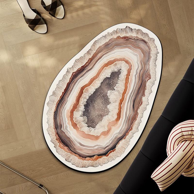 Badezimmer Kieselgur saugfähig rutschfest Haushalt saugfähige Bodenmatte, Toilette Retro Bodenmatte 40x60cm15.7x23.6in