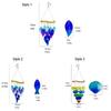 Colorful Wind Chime Iron Art Light Collection Pendant Crafts Sun Catcher  Windows
