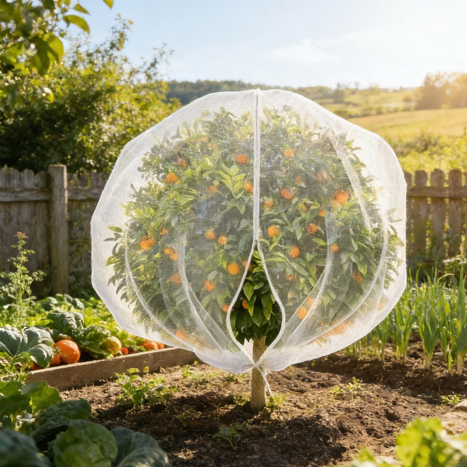 

Garden Netting Plant Mesh Easy to Use Blueberry Bushes Fruit Tree Cover for