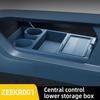 Suitable for Zeekr 001 Center Control Under Storage Box Armrest Box Storage Box Storage Box Car Supplies Modified Accessories