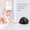 1-5Pcs Non Punching Sticker Hidden Stainless Steel Rubber Door Stopper Door Holders Catch Floor Mounted Nail-free Door Stops