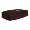 Coach Ella 36 Logo Zip Closure Leather Underarm Shoulder Bag Large Women Shoulder Bag Dark-Coffee CCE48-IMXAL