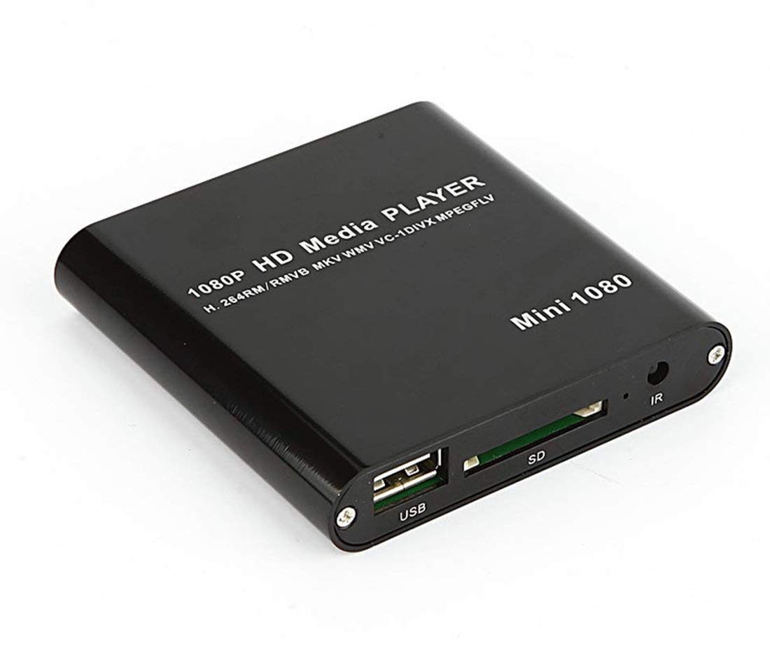 

мультимедиа с HDMI простым подключением SD-карты и USB-памяти HDD FMTHDMD2002 Ультрамини-плеер, черный, порт, подключение, воспроизведение, доступно, чёрный