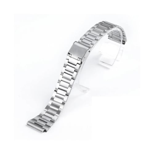 

WAHRE Запасной ремешок для часов для Casio F-91W, ремешок из нержавеющей стали 18 мм, F105, F108, A158W, A168, AE1200, AE1300 (цвет: Серебристый, Размер: 18мм)