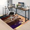 1pc Office Carpet Chair Mats The Council of Elrond Perfect for Decorating Office Chairs, Living Rooms, Or Bedrooms,Polyester Carpet