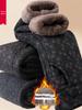 Mom's Cotton Velvet Thick Warm Winter Pants for Elderly Women