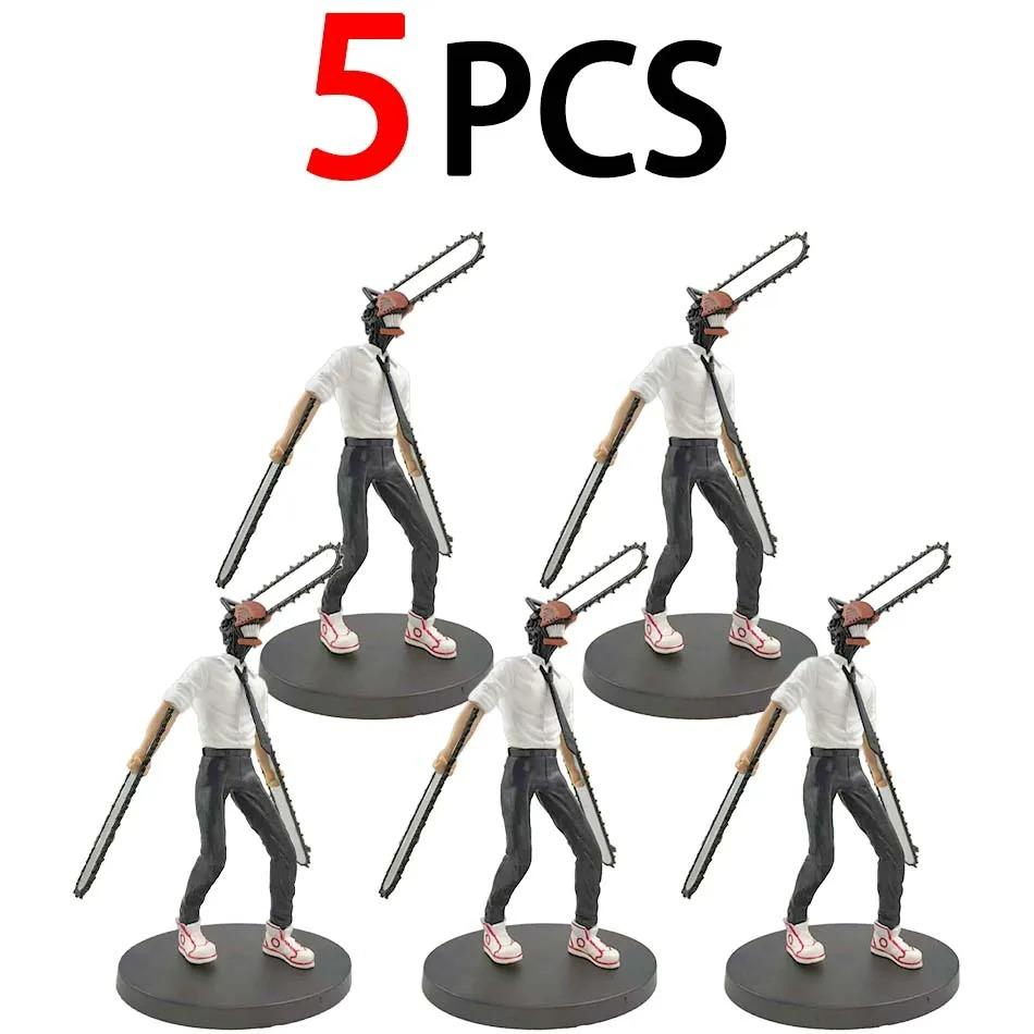 19cm Chainsaw Man Denji Anime Figure Denji/Power Action Figure 1560 Chainsaw Man Denji Figurine Adult Collectible Model Doll Toy