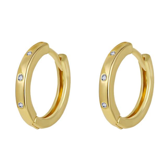 Fashion Moon Asymmetric Earrings for Woman Trendy Geometric Pendant Dangle Female Jewelry