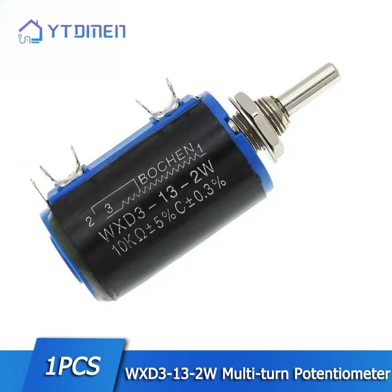 

WXD3-13-2W Precision Multi-turn Potentiometer 1K 2.2K 3.3K 4.7K 6.8K 10K 22K 47K 100K Ohm 10 Laps Wirewound Potentiometers 220 Ohm