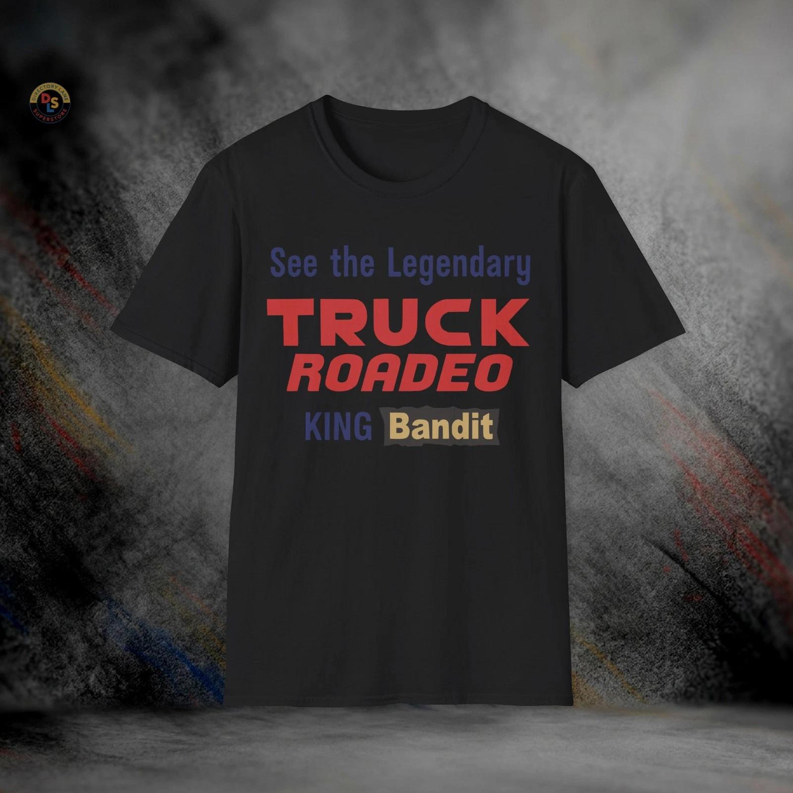 Truck Roadeo King Bandit T-Shirt | Softstyle Tee L