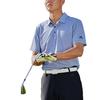 Adidas Ottoman Stripe Polo Shirt Men Polo Shirts Navy-Blue HR9072