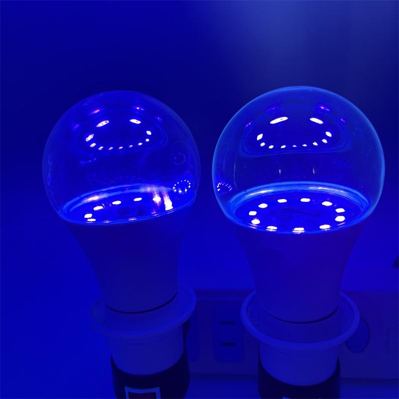 E27 Led Bulb 9W UV Light Bulbs Blacklight 395nm Ultraviolet Lamp Body Paint Fluorescent Lights Glow Party Disco Bar Decoration