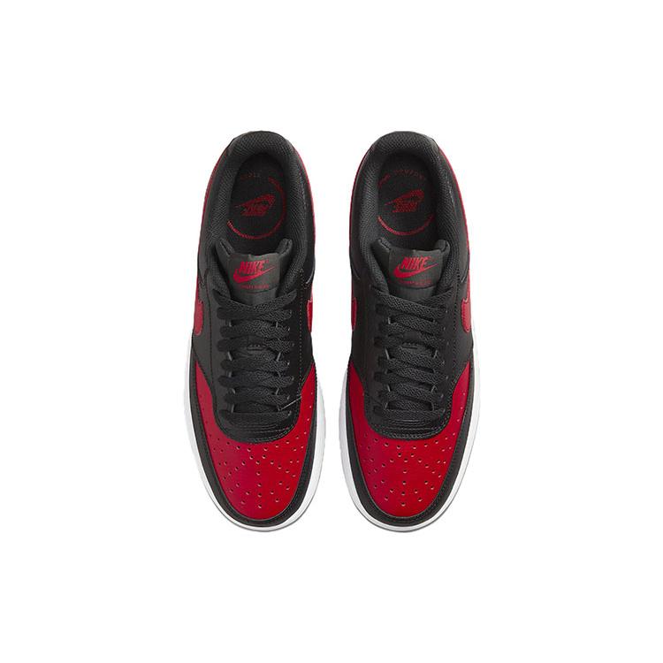 New Nike Court Vision 1 Low 'Black Red' DV6488-001