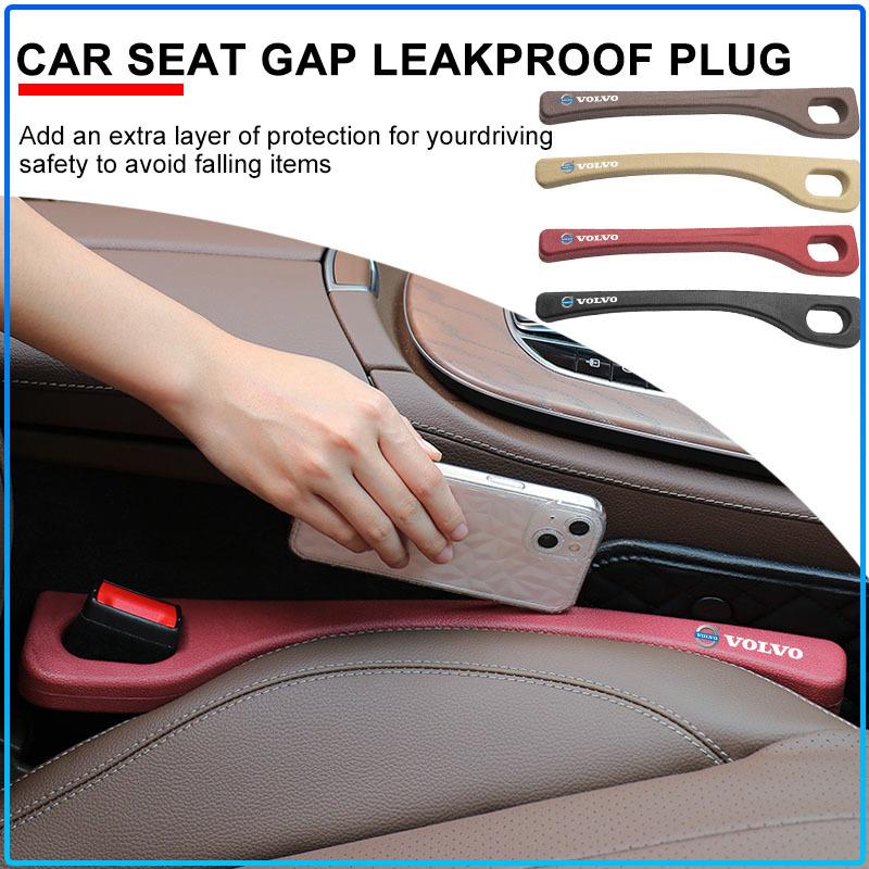 2Pcs Car Seat Gap Filler Side Seam Plug Strip Leak-proof Filling Strip For Volvo 240 C70 S40 S50 S60 S70 S80 S90 V40 V50 V60 V90 XC60 XC90 Vnl Truck