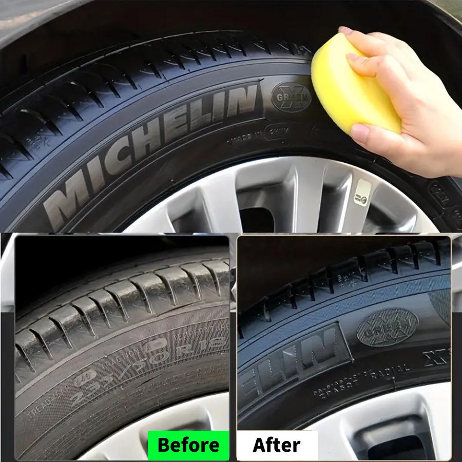 Ryekew Tire Shine and Foam Cleaner: Blackening and Maintenance Wax