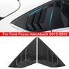 Pentru Ford Focus Hatchback 2012-2018 Mașină Jaluzea Spate Fereastră Laterală Jaluzea Trim Acoperiș Sfert Autocolant Gură de Ventilație ABS Fibră de Carbon