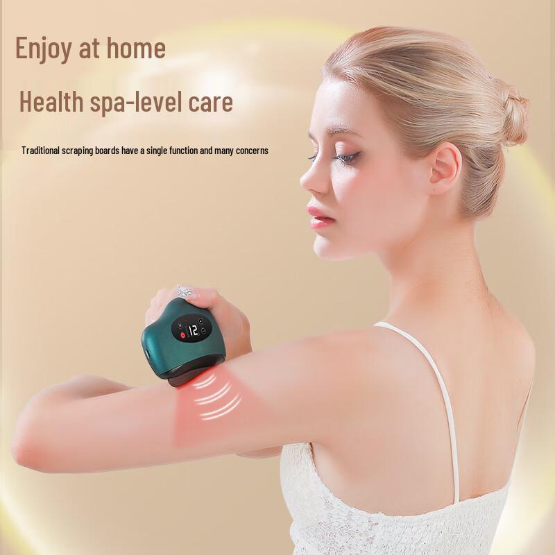 Yingjiu GS-01 Gua Sha-Massagegerät aus rotem Bian-Stein