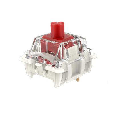 Gateron G Red Pro Switch Prelube 3 Pin RGB SMD Linear Gaming Mechanical Keyboard Pro Red 3.0 (108 Pieces, 3.0)