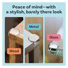 20-Pack Silicone Corner Guards Baby Proofing, Anti-Slip Furniture Corner Protectors for Kids, 2 Shapes Clear PVC Safety Edge Guards
