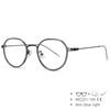 53262 Ultraleichte Runde Anti-Blaulicht Computerbrille Optisch Herren Damen Modebrille