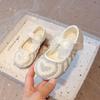 Wstążki do muszki Buty księżniczki Wiosna Jesień Nowy Styl Wzór serca Buty dla dziewczynek Dżet Dziecko Lakierowane buty I03232