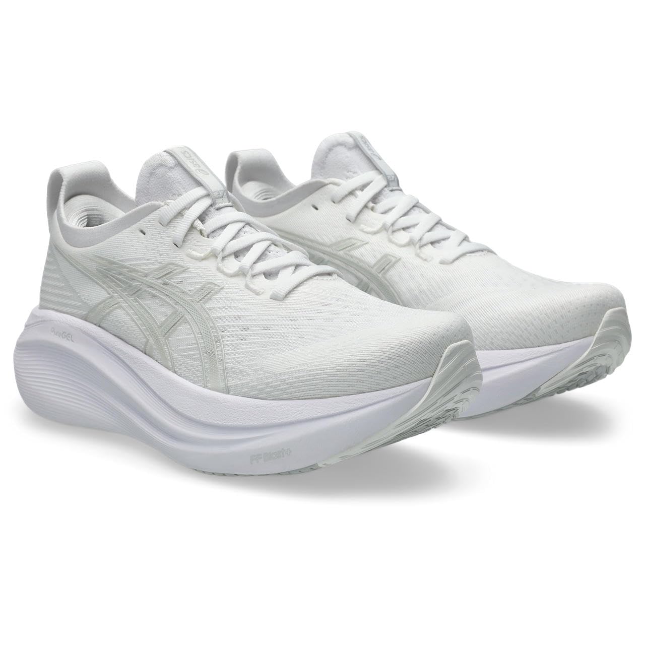 

Running Shoes 27 1012B753 100 cm E [Asics] GEL-NIMBUS Women s (White/Glacier Gray) 25.5