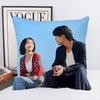 Mr.Plankton Serie TV Coreane Federa Quadrata Camera da Letto Divano Cuscino Comfort per il Tempo Libero Decorazione per Auto Casa