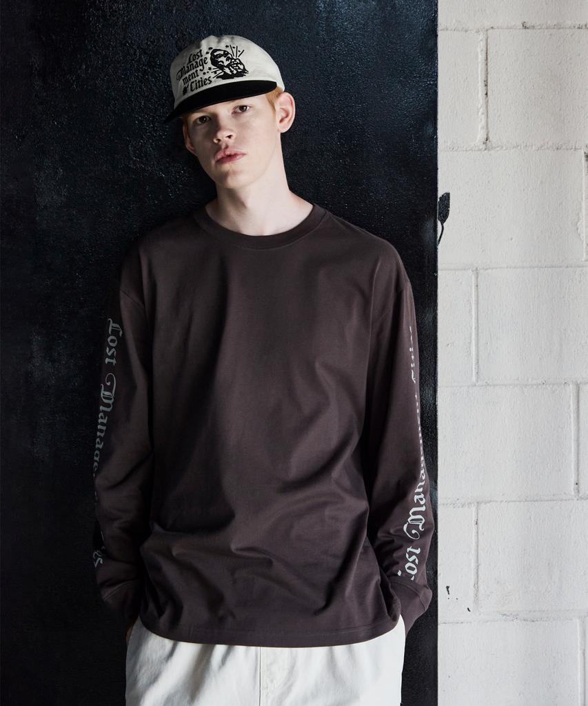 LMC Electric Man Long Slv Tee Brown