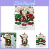 Family Ornaments Festive Resin And Alloy Christmas Tree Decorations For All Sizes