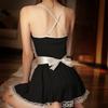 Verspielt Niedlich Dienstmädchen Verführung Dienstmädchenkleid Cosplay Süße Spitze Dienstmädchen Sex Dessous Set