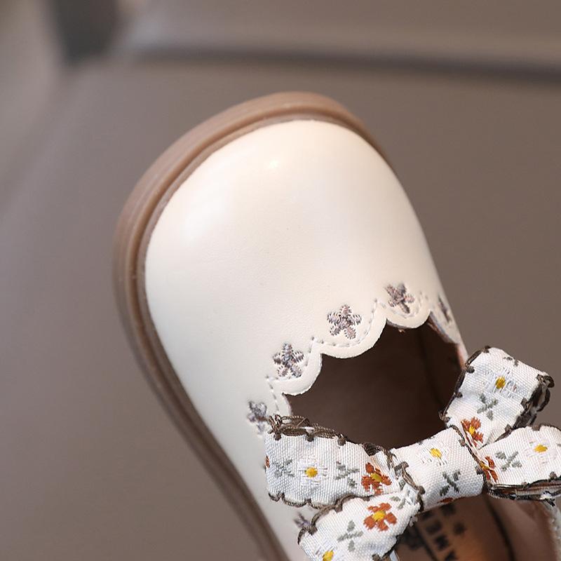 Baby Shoes Autumn New Baby Girls' Walking Shoe Fashion Girls Single Shoe Anti slip Children's Shoes Flower Girls Leather Shoes