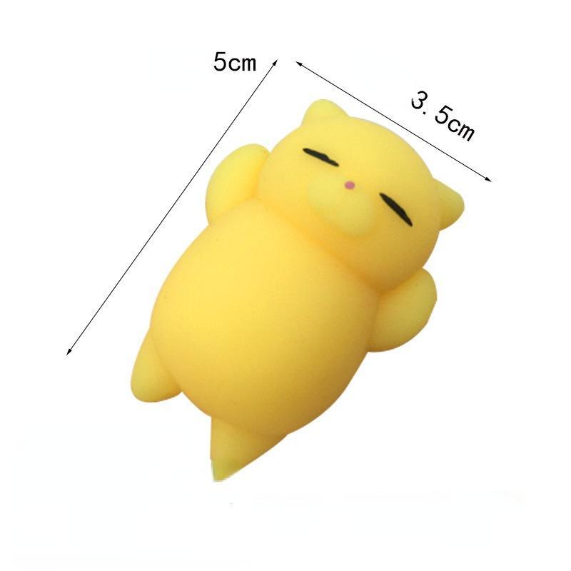 50 STÜCKE Leuchtende Mini Squishy Spielzeug Squishies Kawaii Tiermuster Stressabbau Squeeze Spielzeug für Kinder Geburtstagsgeschenke